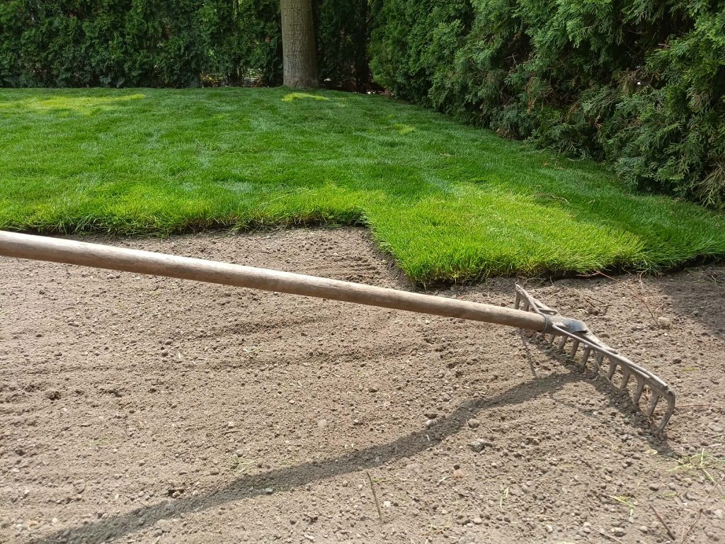 Zielony zakatek ogrody Konstancin